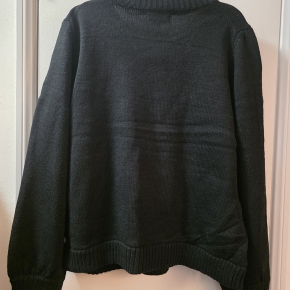 Karl Lagerfeld Black Sweater with Cat Design - Picture 10 of 14